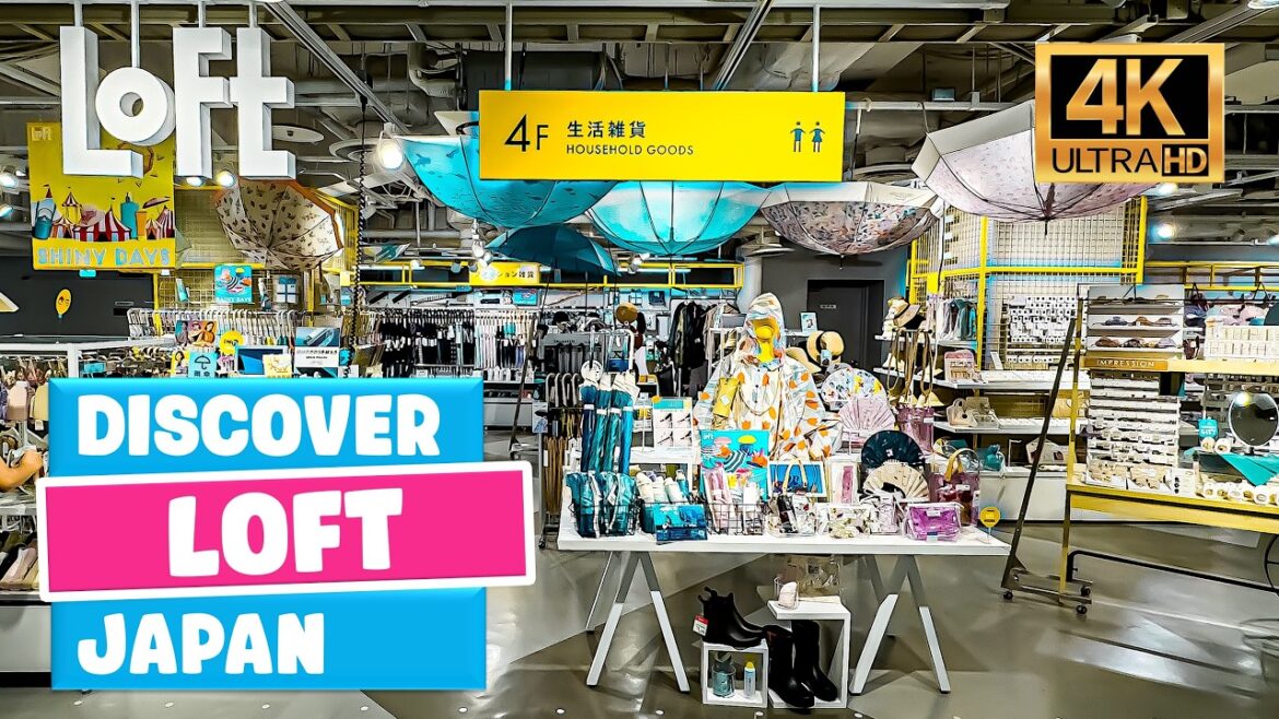 🇯🇵 Discover Lovely LOFT Japan Specialty Store in Nagoya [4K Video]