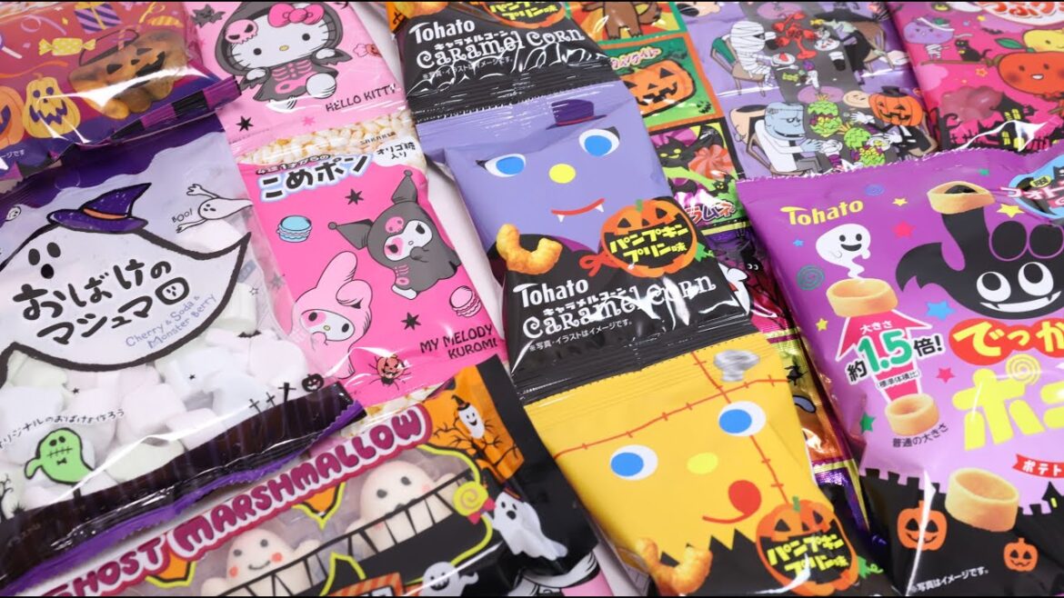 Dollar Store Halloween Candy and Snacks Collection