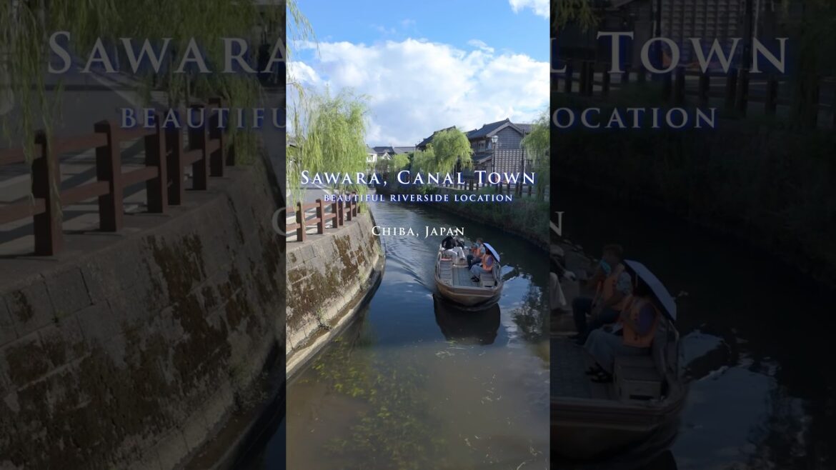 Sawara, Chiba, Japan travel | Historic Edo town near Narita | 千葉,佐原,小江戸 #shorts