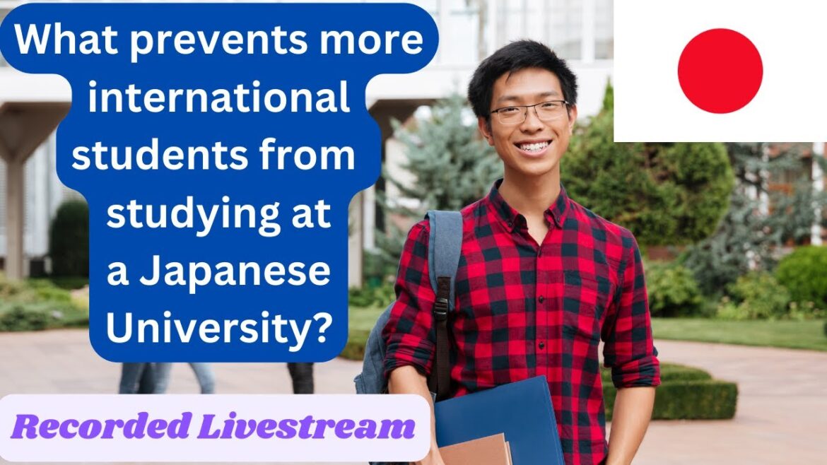 Why don't more international students attend Japanese universities?  It's much cheaper, but...