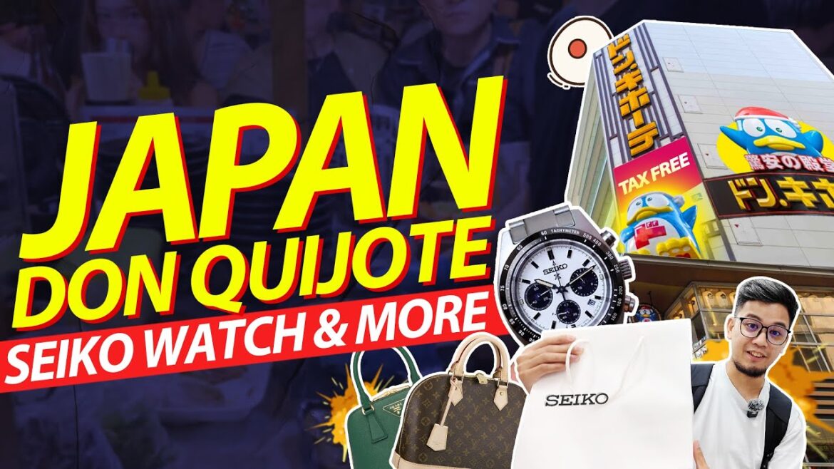 Seiko watch and Citizen in Don Quijote | Designer Bags Japan Shopping #japan Seiko watch and Citizen in Don Quijote | Designer Bags Japan Shopping #japan