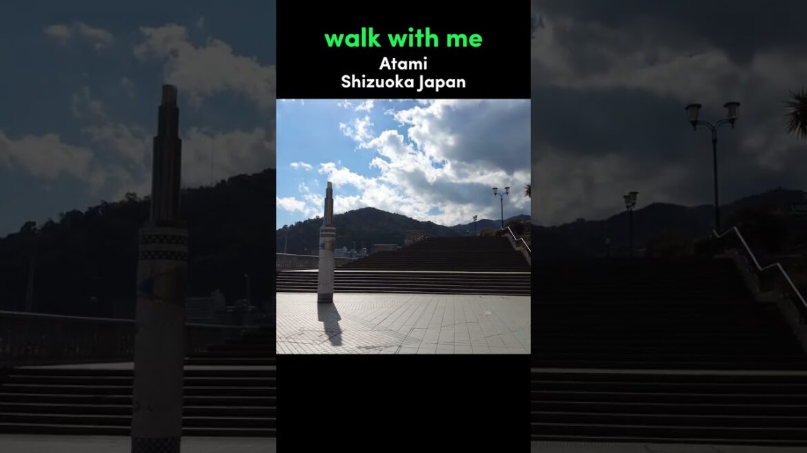 Walk With Me in Atami | Shizuoka Japan Walking Tour