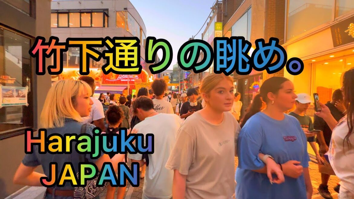 [4K] Walking Tour from Omotesando / Takeshita Street  Harajuku / Miyashita Park  Shibuya. Japan