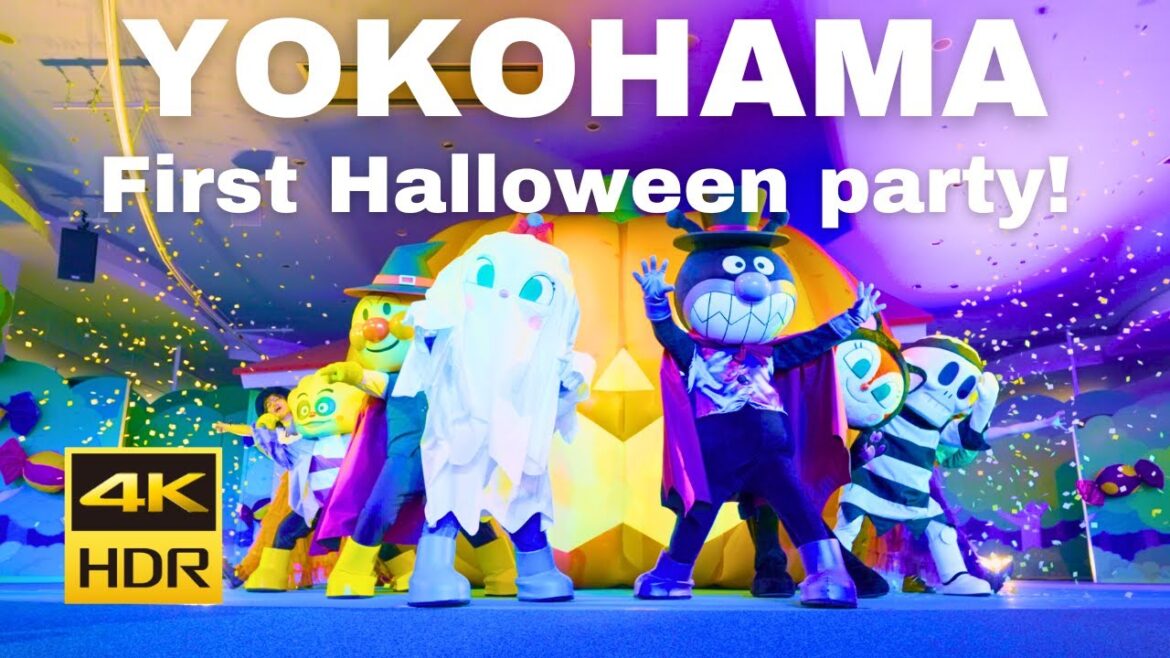 【4K HDR🇯🇵】Ghosts! Let's have a Halloween together!  [Yokohama Anpanman Children's Museum]