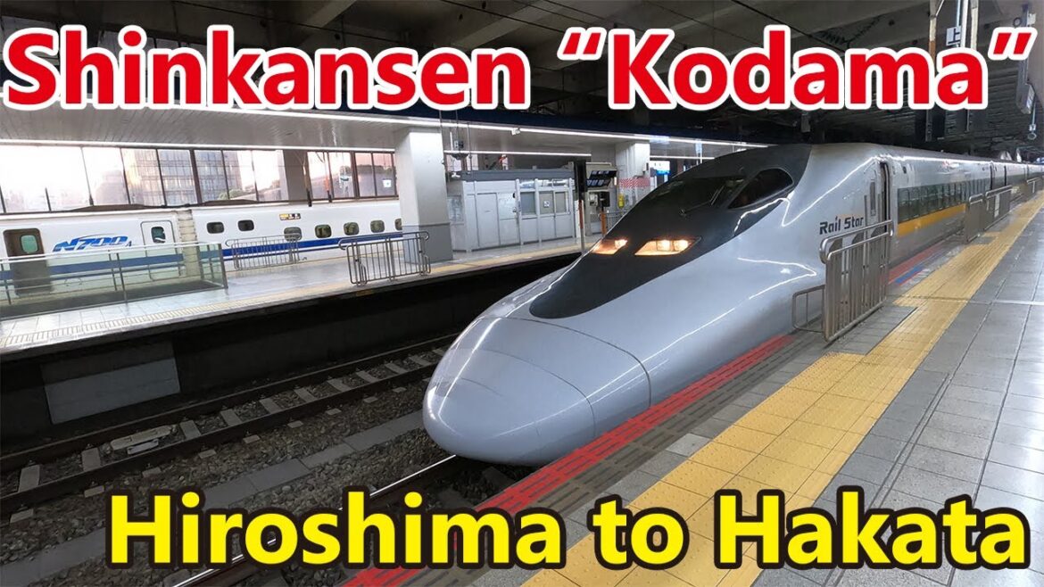 Riding Japan’s Old Style Shinkansen “Kodama” | Hiroshima to Hakata Riding Japan's Old Style Shinkansen "Kodama" | Hiroshima to Hakata