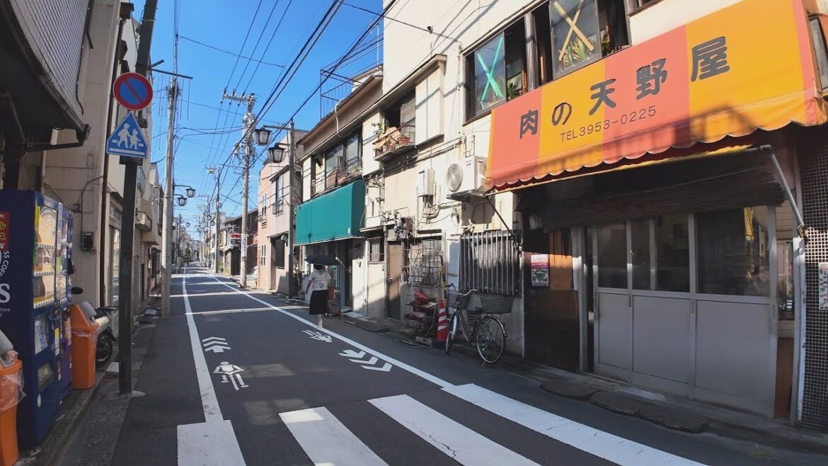 東長崎の住宅街と商店街を散歩【4K東京街歩き】Japan Tokyo 4K walking tour/Higashi Nagasaki,residential area,shopping street