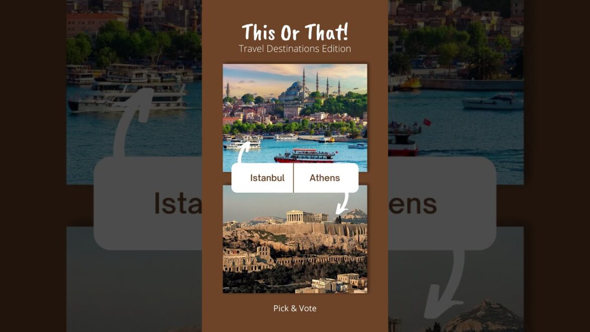 Berlin vs Prague? Istanbul vs Athens? Kyoto vs Beijing?: Which Cultural City Wins Your Vote? π― #quiz Berlin vs Prague? Istanbul vs Athens? Kyoto vs Beijing?: Which Cultural City Wins Your Vote? π― #quiz