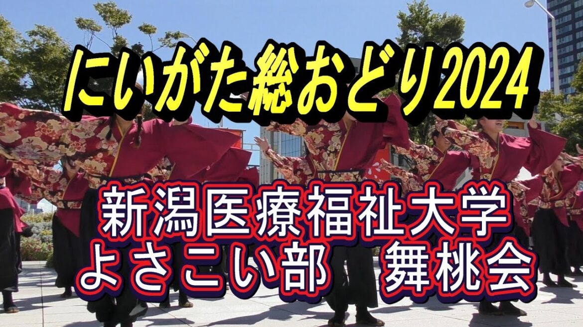 【新潟イベント】にいがた総おどり2024#にいがた総おどり #新潟駅南 #新潟県#新潟総踊り#ダンス#最終日#20240916#よさこい#新潟医療福祉大学#舞桃会#新潟駅南口広場 【新潟イベント】にいがた総おどり2024#にいがた総おどり #新潟駅南 #新潟県#新潟総踊り#ダンス#最終日#20240916#よさこい#新潟医療福祉大学#舞桃会#新潟駅南口広場