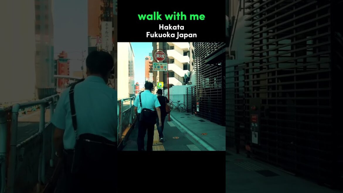 Walk With Me in Canal City Hakata | Fukuoka Japan Walking Tour