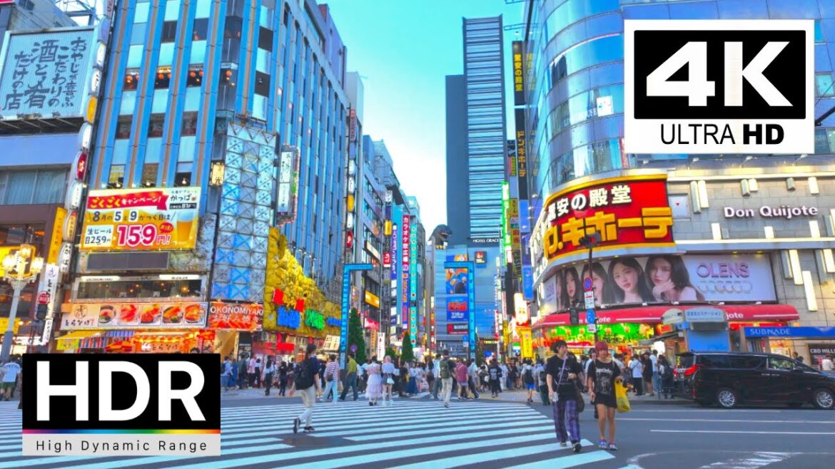 Shinjuku 2024 – Tokyo 4K Evening Walking Tour, Japan Street Walk|4K HDR 60fps Shinjuku 2024 - Tokyo 4K Evening Walking Tour, Japan Street Walk|4K HDR 60fps