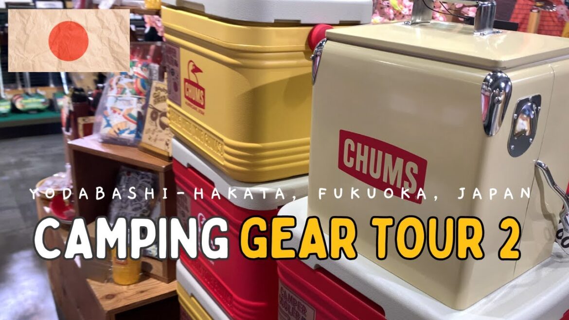 ULTIMATE CAMPING GEAR TOUR AT YODOBASHI FUKUOKA | PRICES & PESO GUIDE!