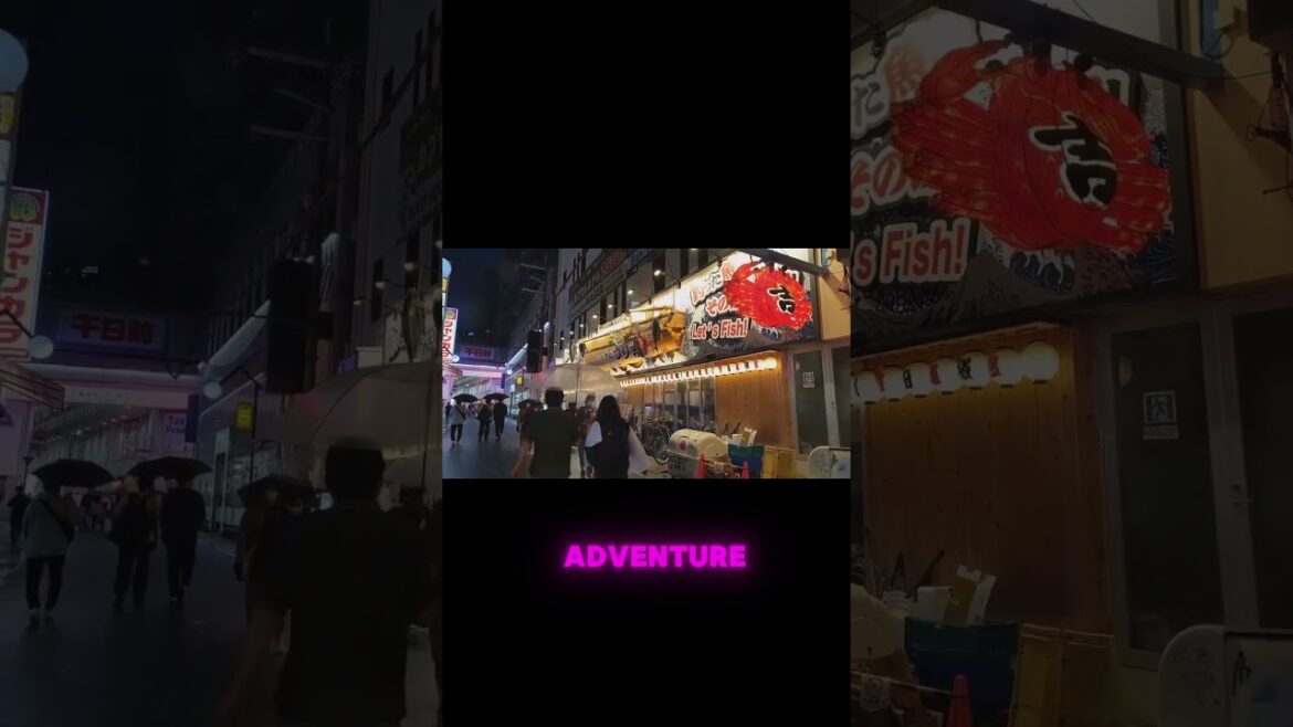 Osaka  Japan's Culinary Capital! #hiddengems #travelguide #adventureawaits