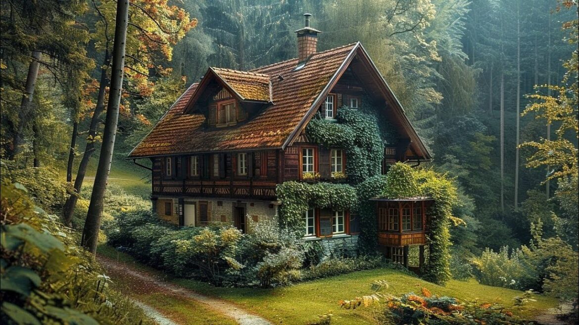 ISOLATED VILLAGE IN THE SWISS MOUNTAINS - STAUBIFALL - THE MOST BEAUTIFUL WATERFALL IN THE WORLD