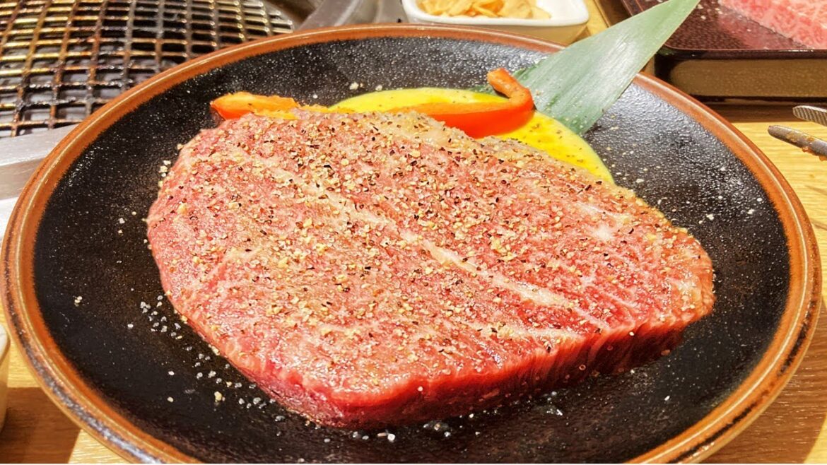 Wagyu BBQ in Japan. Famous Wagyu Omi beef and a $10 lunch.