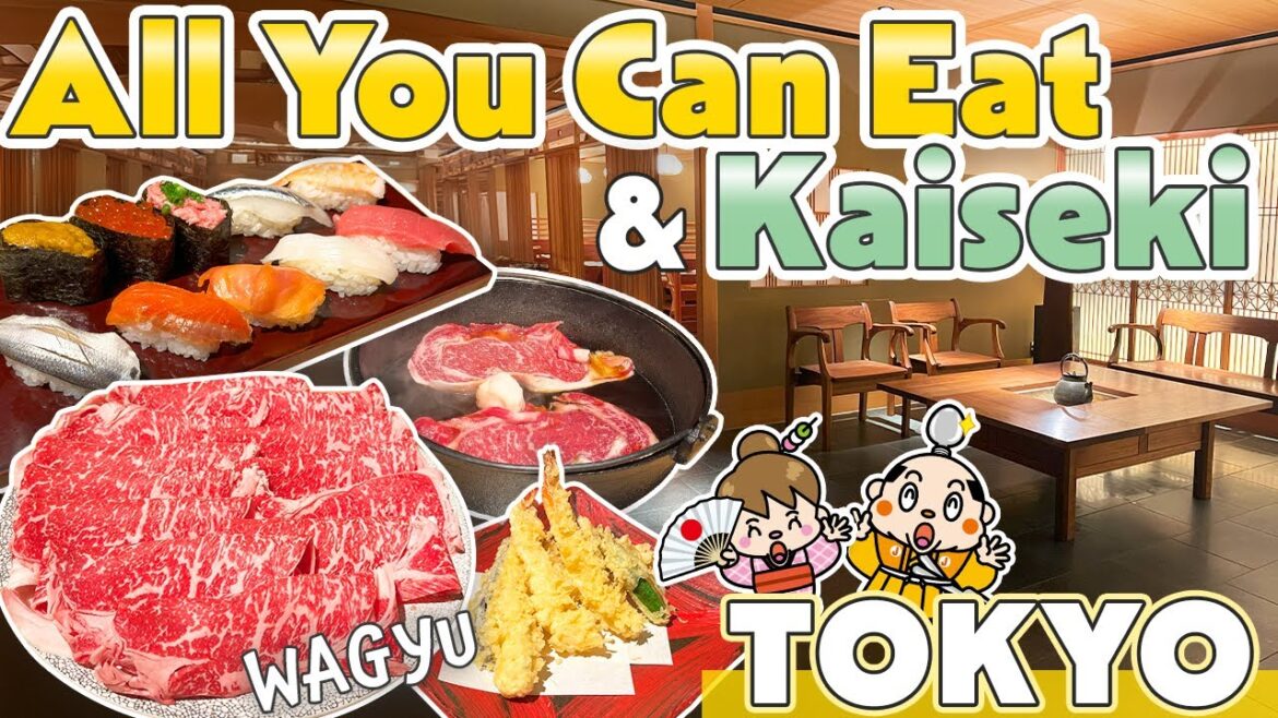 Tokyo Japan All you can eat Sushi and Wagyu & Japanese Sukiyaki Kaiseki Restaurant Tokyo Japan All you can eat Sushi and Wagyu & Japanese Sukiyaki Kaiseki Restaurant