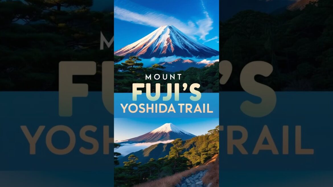Mount Fuji's Gentle Side: Exploring the Lower Yoshida Trail