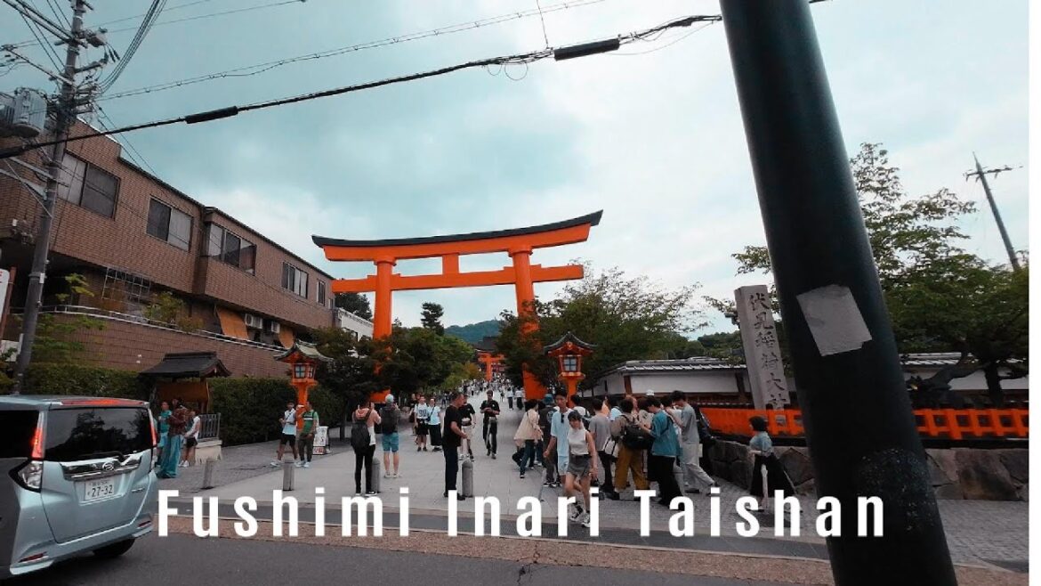 Fushimi Inari Taisha Walking Scenes Tour #kyoto #fushimiinaritaisha