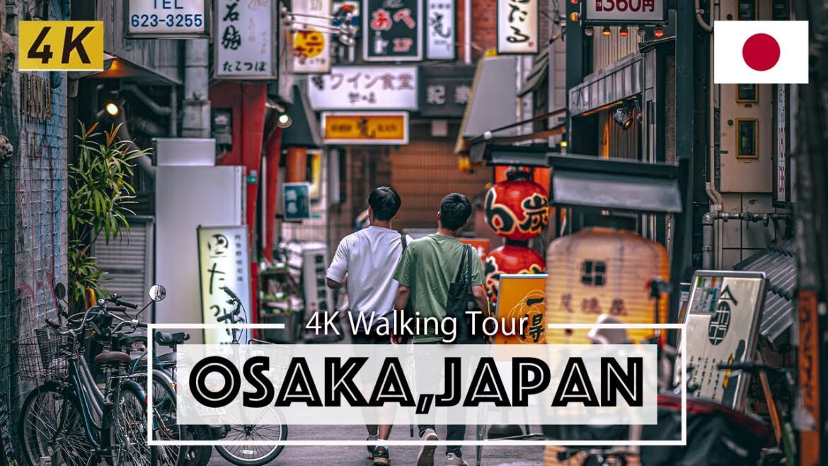 🇯🇵Osaka Downtown 4K Walking Tour Exposed Hidden Gems You Never Knew