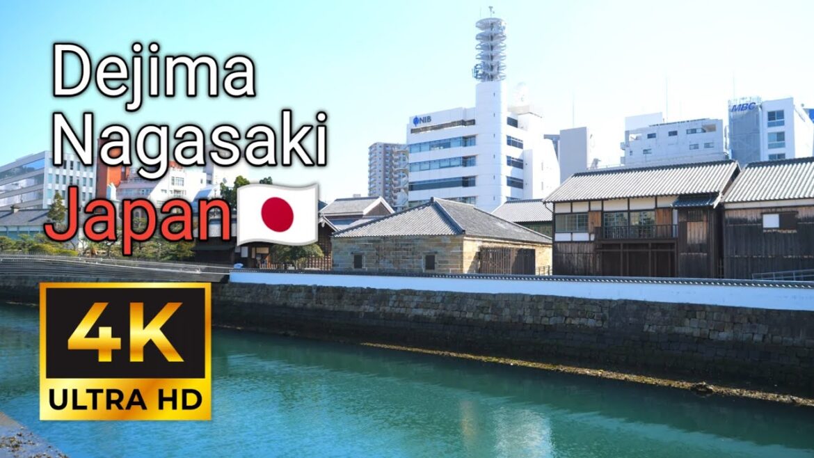 The former Dutch outpost of Dejima | Nagasaki | Japan | 4K