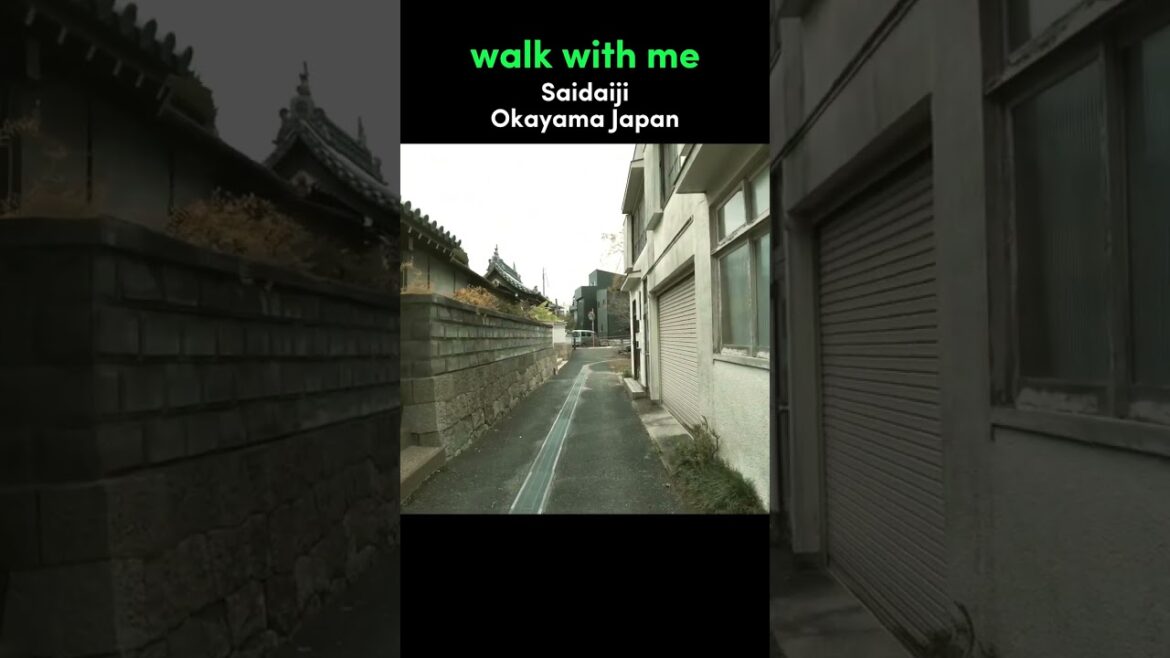 Walk With Me in Saidaiji | Okayama Japan Walking Tour