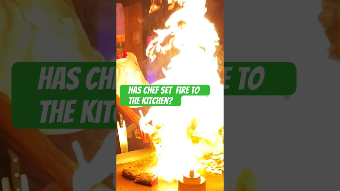 Why This Chef Set His Kitchen On Fire
