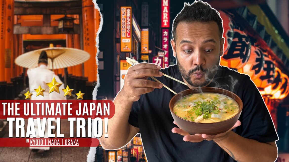 Kyoto, Nara & Osaka – Exploring Japan's Cultural Wonders!