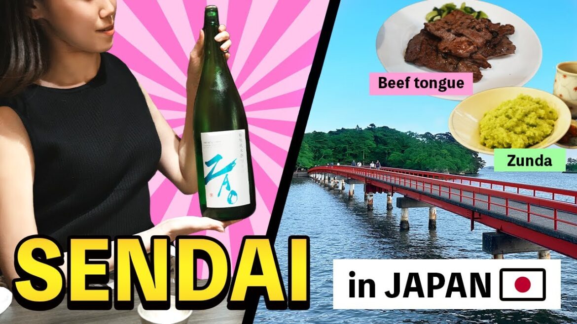 sub) Savoring SENDAI🇯🇵Local Gourmet, Top Gyutan, and Exquisite Sake, and Beautiful Natural Scenery
