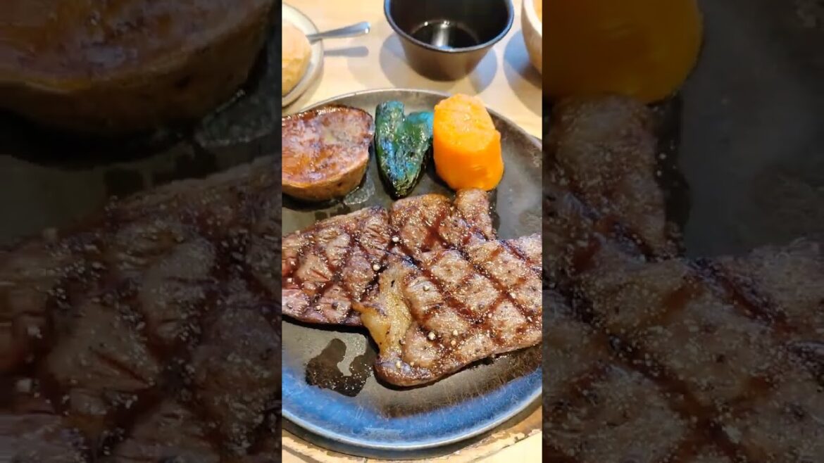 Matsusaka A5 Wagyu steak. Worth the trip there just for the meal! #food #japantravel #wagyu #steak