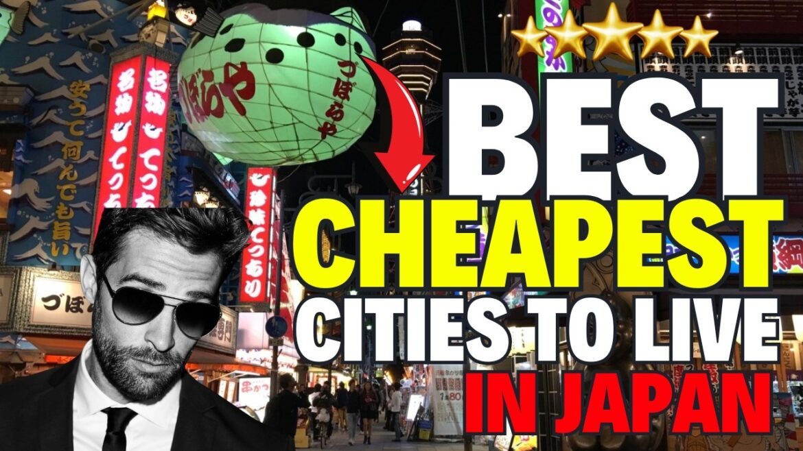 Best CHEAPEST cities to live in Japan for digital nomads/expats in 2024/25