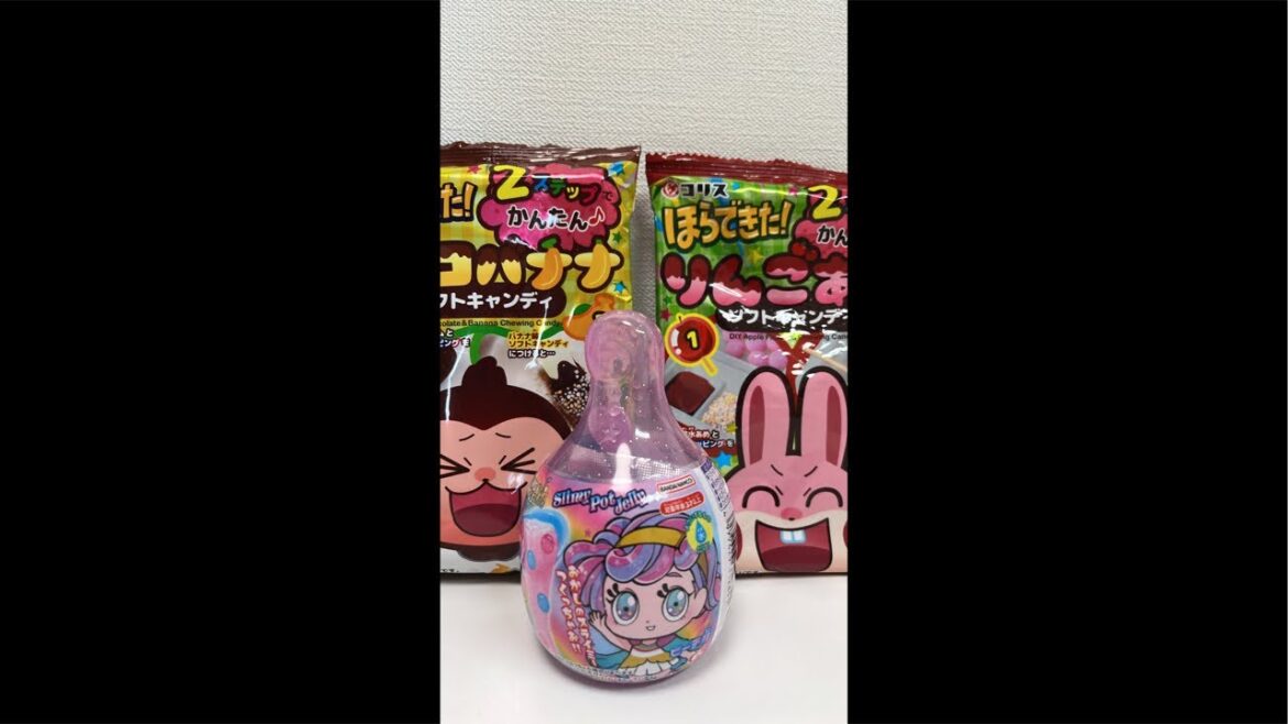 Japan DIY Candy Slime and Chocolate Banana