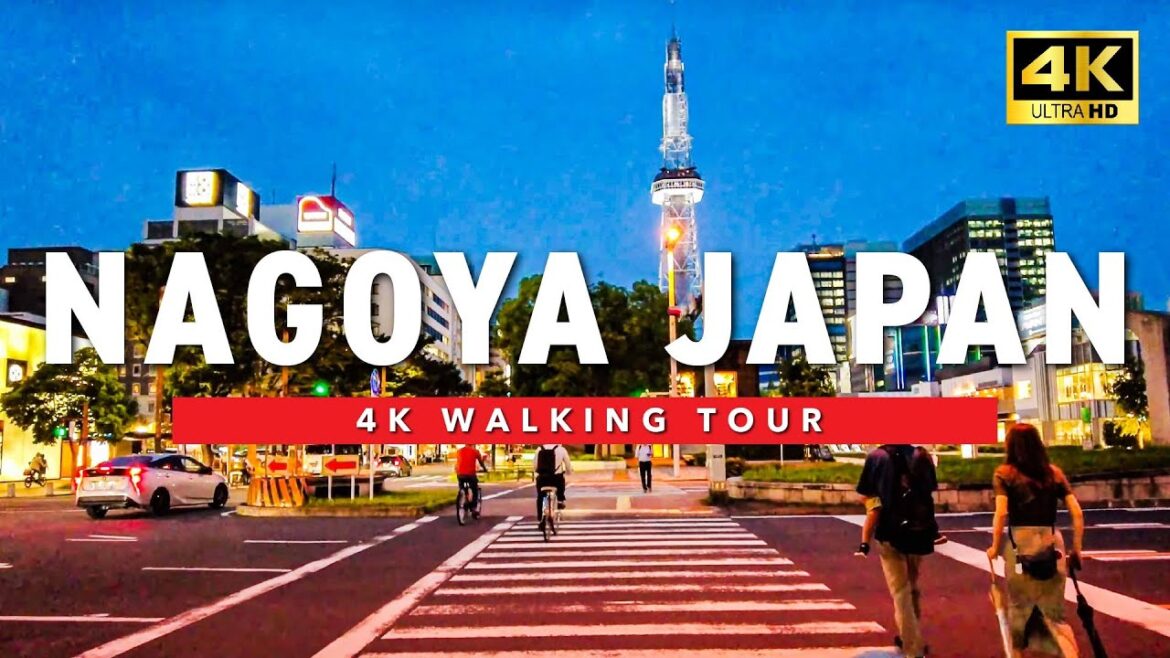 [🇯🇵Nagoya💖] Walking in Sakae at night 4K 60fps ASMR
