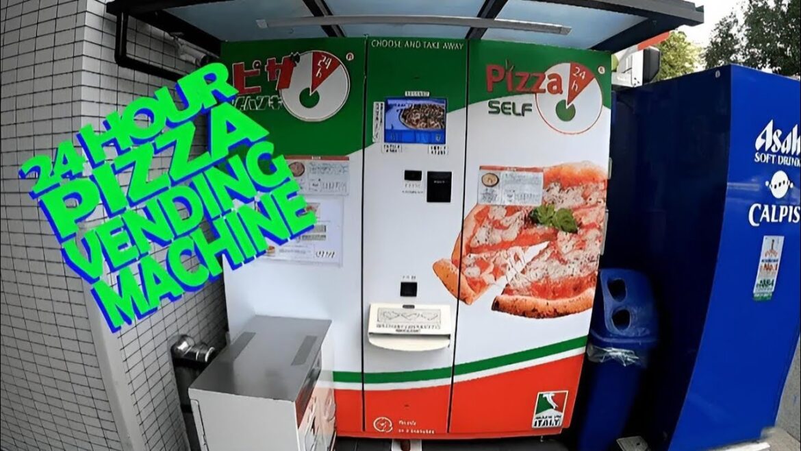 PIZZA VENDING MACHINE | JAPAN STREET FOOD | PIZZA VENDING MACHINE | JAPAN STREET FOOD |