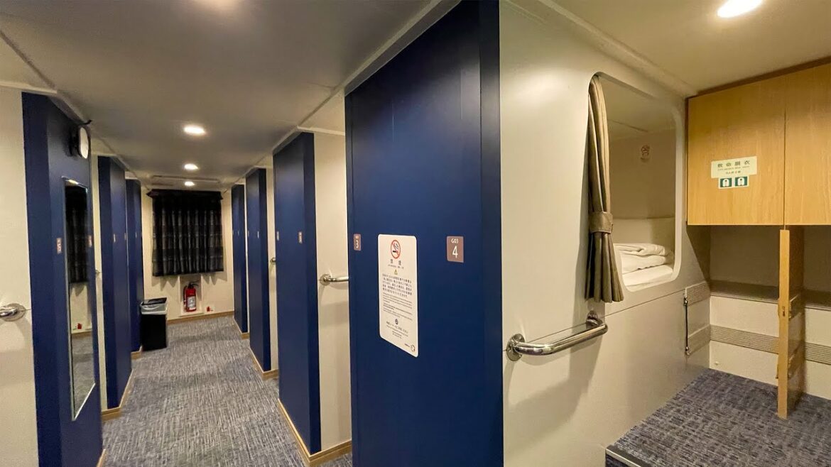 Unbelievably Cheap Capsule Ferry – Osaka to Fukuoka on Japan’s Hidden Overnight Adventure! Unbelievably Cheap Capsule Ferry – Osaka to Fukuoka on Japan’s Hidden Overnight Adventure!