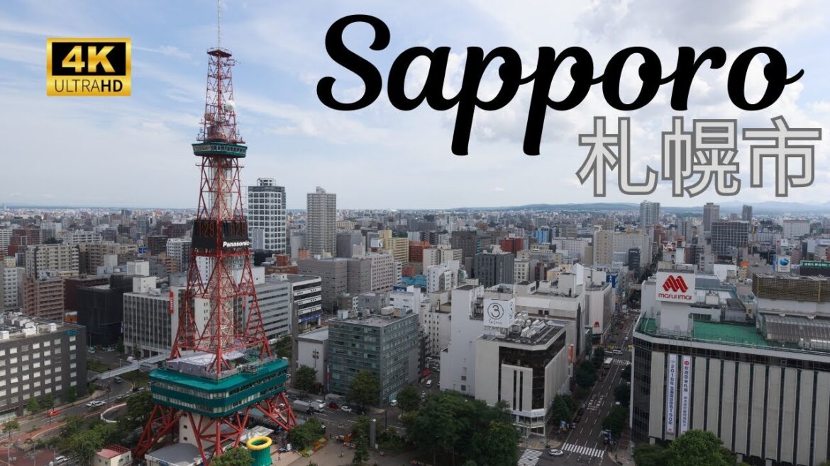 SAPPORO – Japan – 4K UHD Quick City Tour – Drone Footage & City Highlights #4MinutesAway SAPPORO - Japan - 4K UHD Quick City Tour - Drone Footage & City Highlights #4MinutesAway