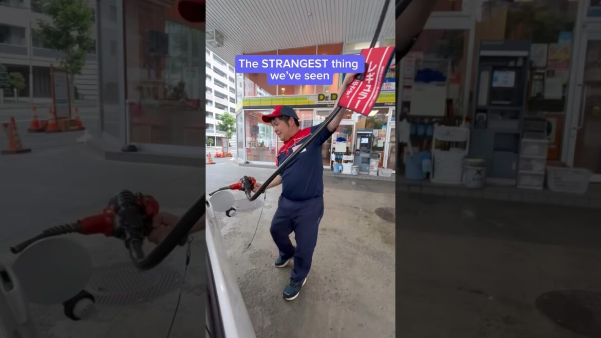 The first step to flying cars? #japantravel #innovative #gasstation The first step to flying cars? #japantravel #innovative #gasstation