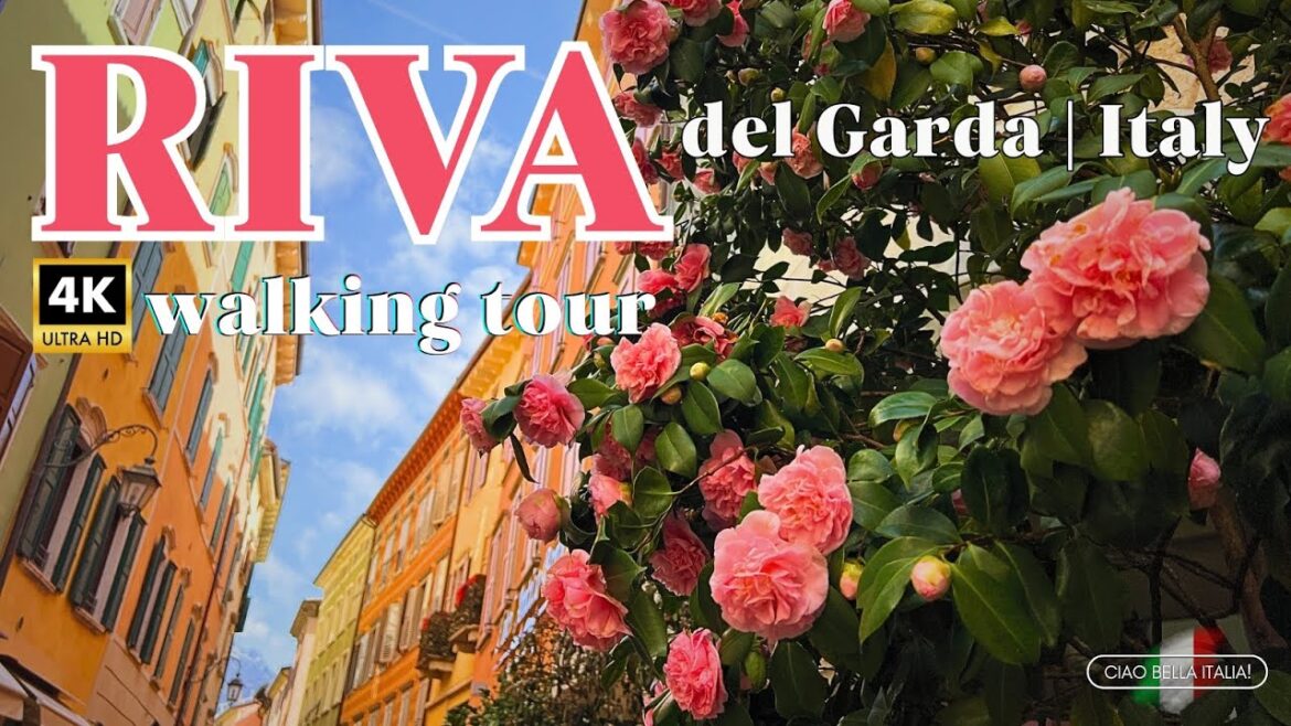 Hidden gem of Italy you NEED to visit in 2024 😍 4K walking tour RIVA del Garda