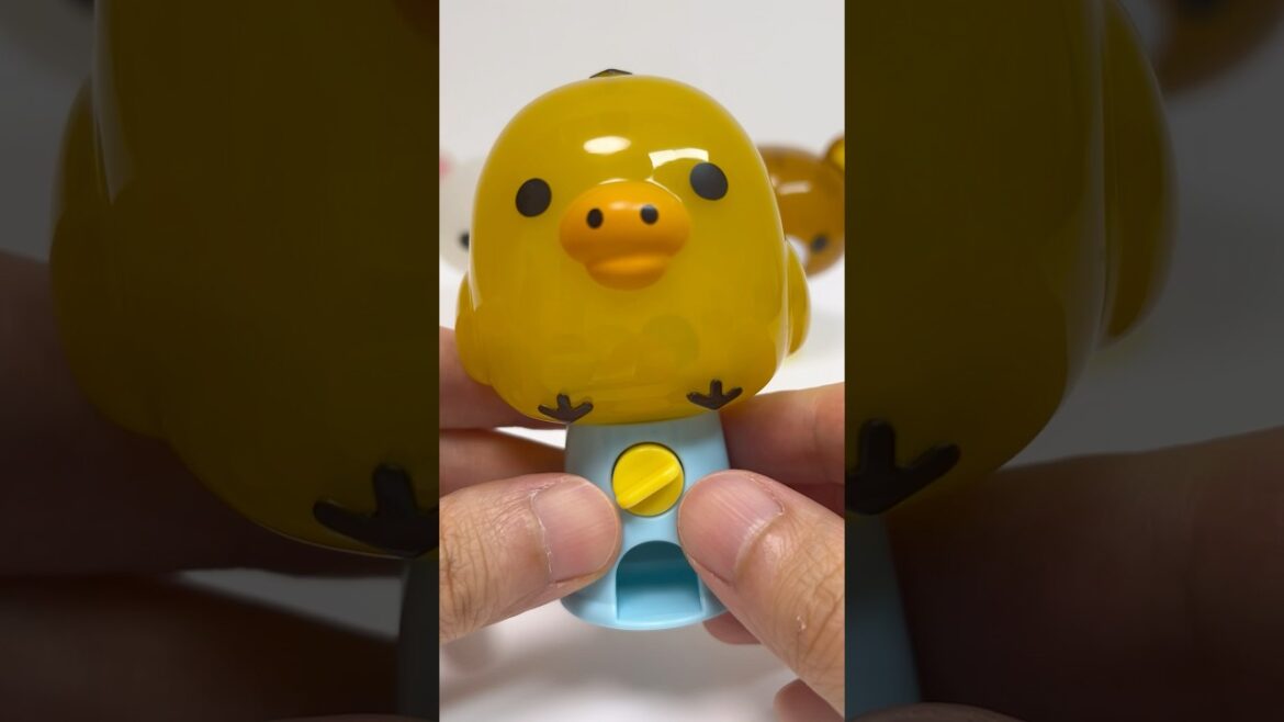 Rilakkuma Mini Capusule Toy Machine Kiiroitori #shorts