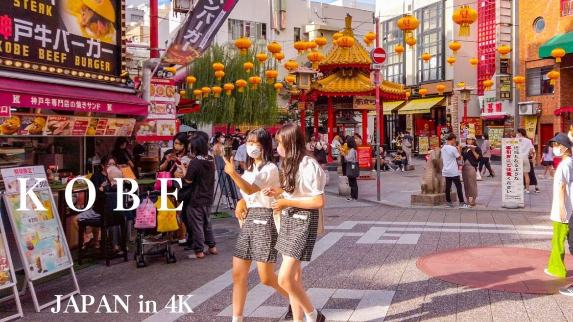 🇯🇵🇨🇳 Chinatown in Japan 日本的唐人街 神戸 4K
