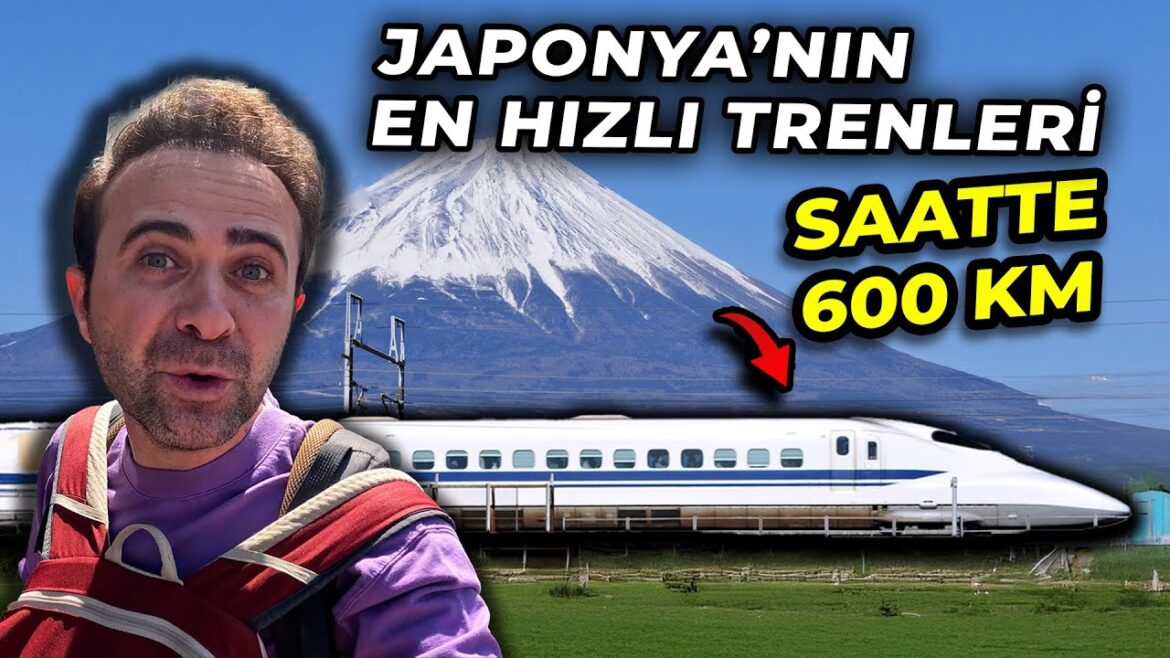 Dünyanın En Hızlı Trenleri ile TOKYO'YA Gidiyorum -  JAPONYA'daki MEŞHUR Trenler