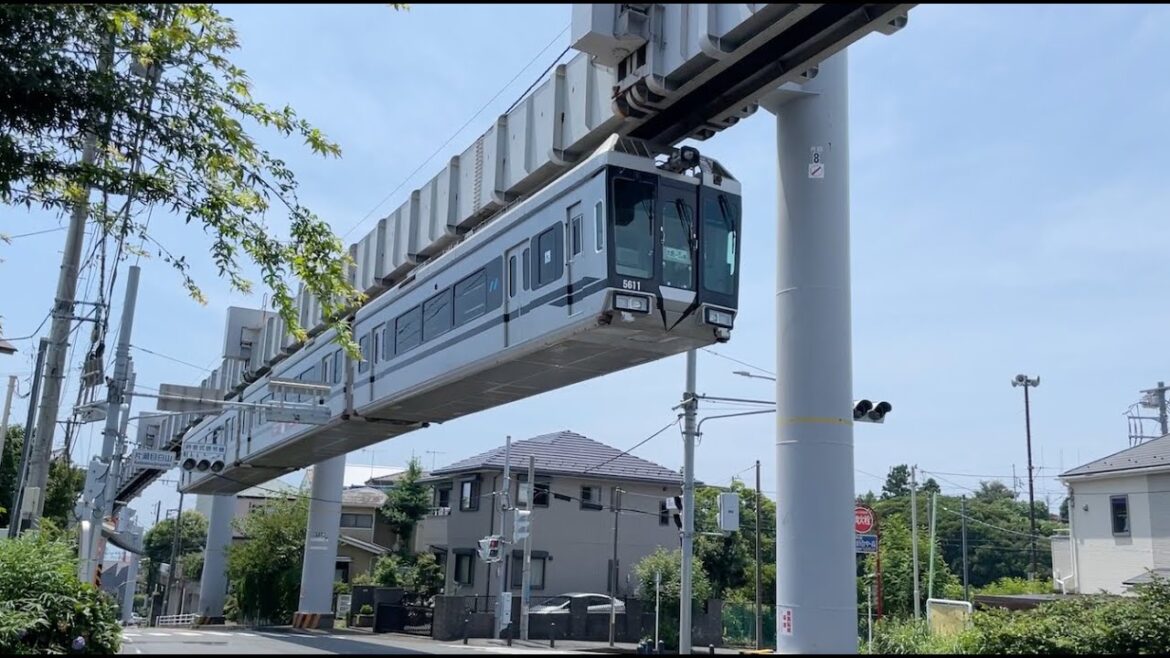 Amazingly thrilling like a roller coaster! Ride Japan's monorail that soars through the sky🚝✨