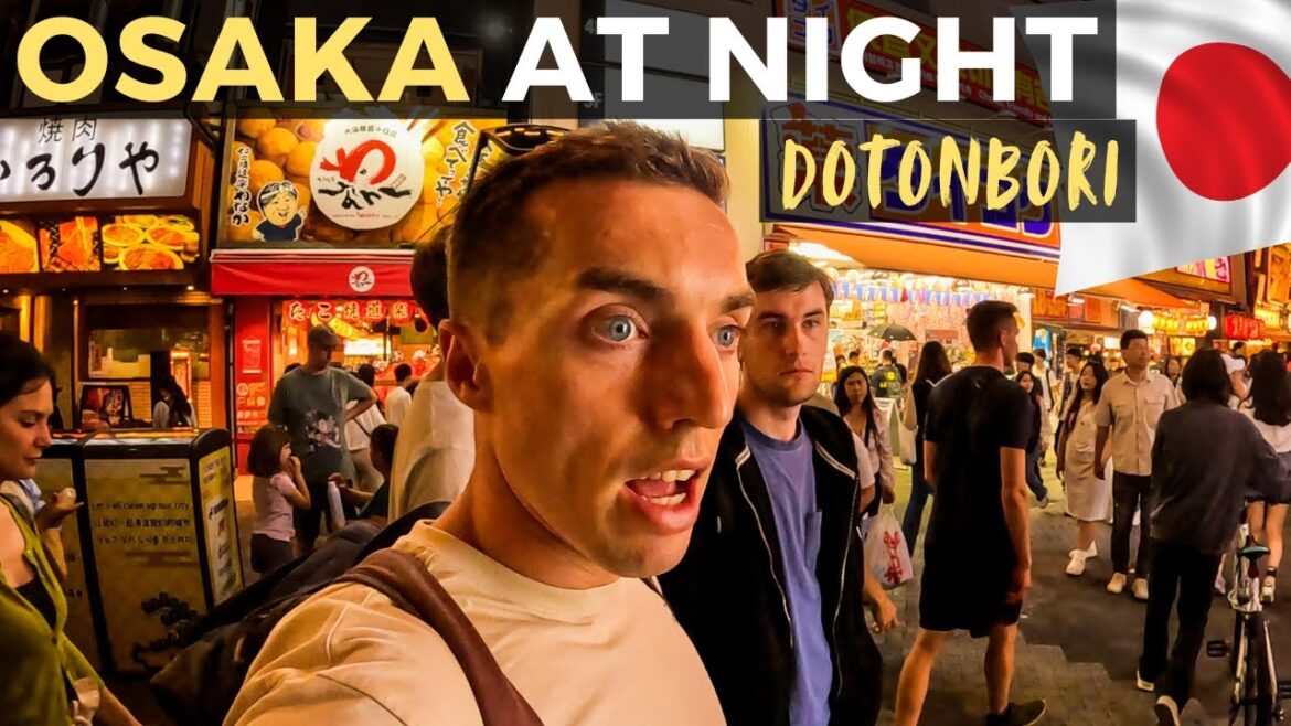 Exploring Famous Osaka Nightlife - This is Dotonbori | Japan🇯🇵