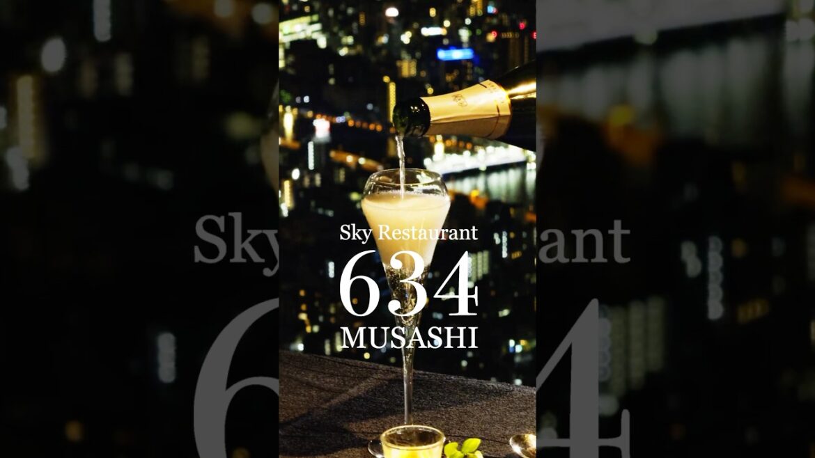 【TOKYO SKYTREE】Restaurant 634 located 345m above ground