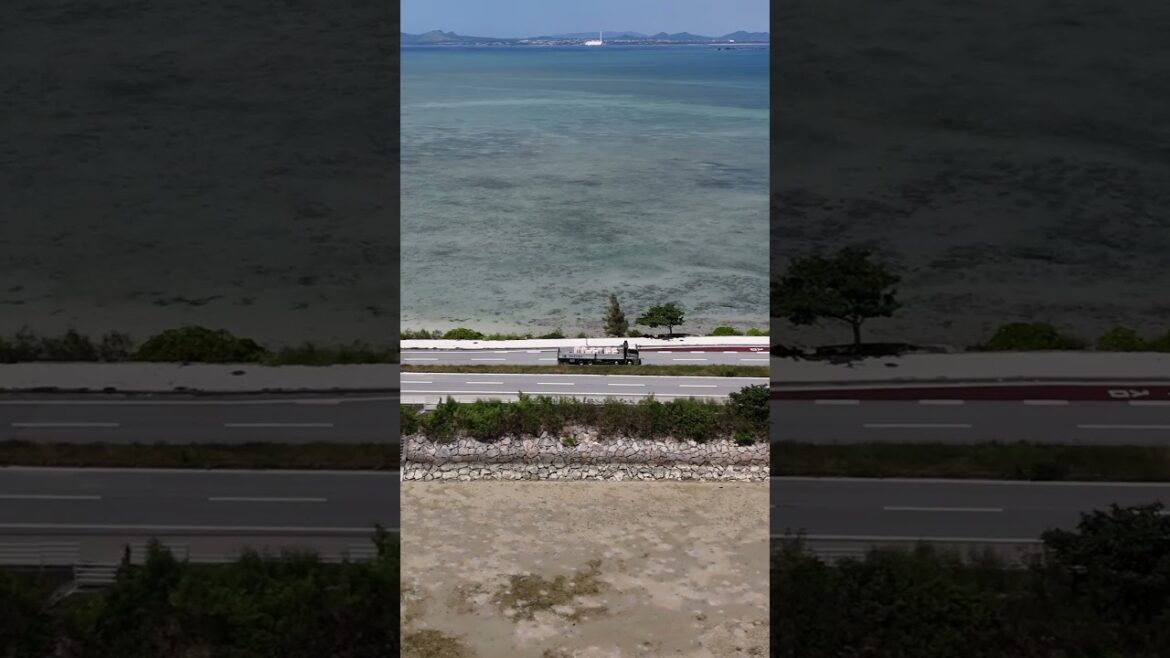 Aerial view | Okinawa Island #travel #shorts