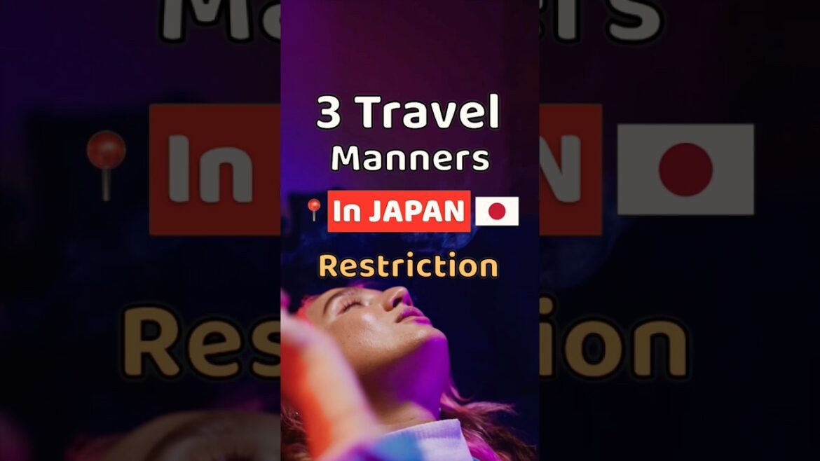 3 Travel Manners about Restriction you need to know in Japan ๐ฏ๐ต | #shorts, #Japan, #Manner 3 Travel Manners about Restriction you need to know in Japan ๐ฏ๐ต | #shorts, #Japan, #Manner