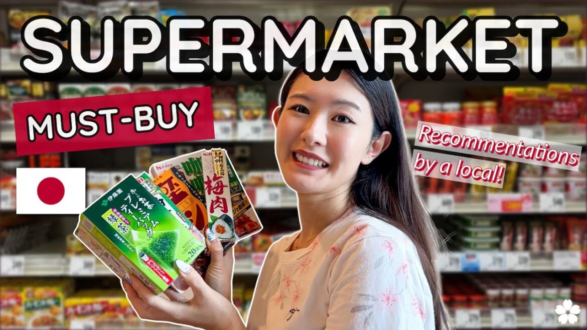 What you should BUY at a Japanese supermarket 🇯🇵🛒 Cooking, souvenir, etc.