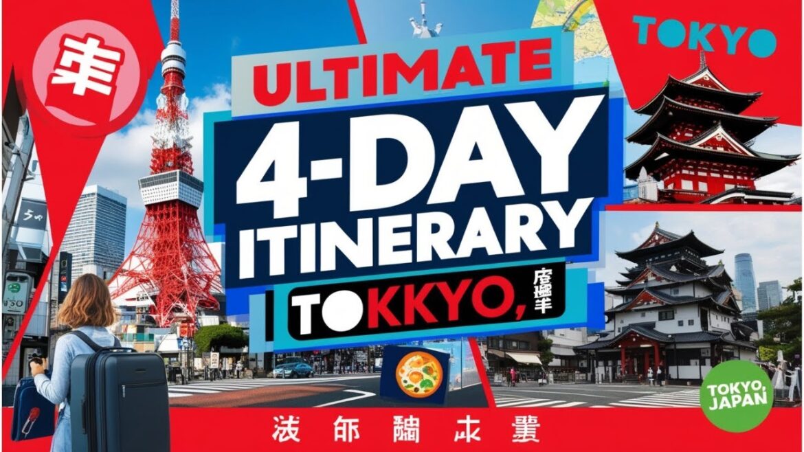 Ultimate 4-Day Itinerary for Tokyo, Japan | Top Places to Visit & Things to Do "Ultimate 4-Day Itinerary for Tokyo, Japan | Top Places to Visit & Things to Do"
