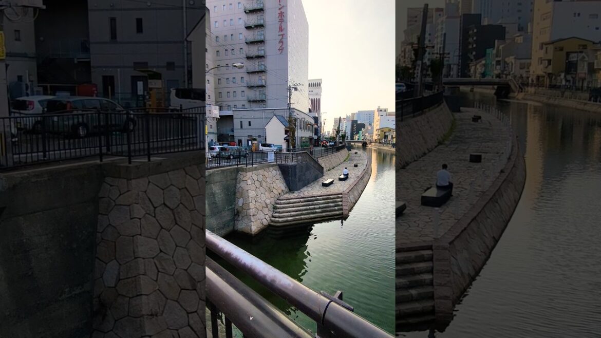 Fukuoka river #canal #river