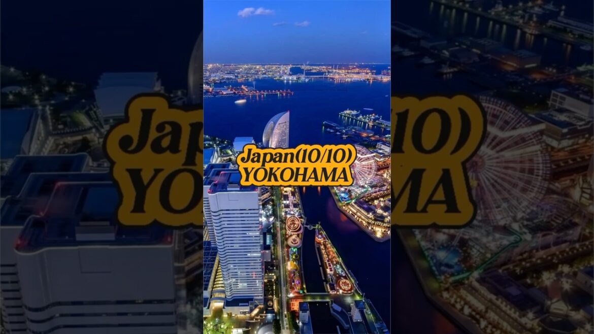 Top 10 Most Breathtaking Places in Japan You Must Visit(10/10)Yokohama#travel #shortsfeed#shorts