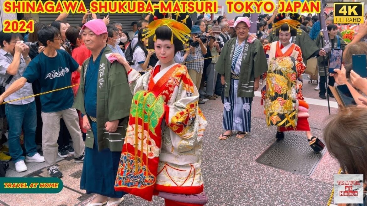 4k hdr Japan travel 2024 | Shinagawa Shukuba-matsuri Festival |  第31回 しながわ宿場まつり 2024