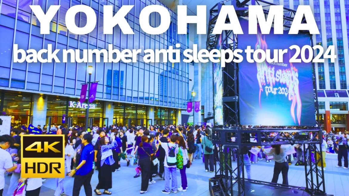 【4K🇯🇵】Experience back number’s Anti Sleeps Tour 2024 in STUNNING 4K! 【4K🇯🇵】Experience back number's Anti Sleeps Tour 2024 in STUNNING 4K!